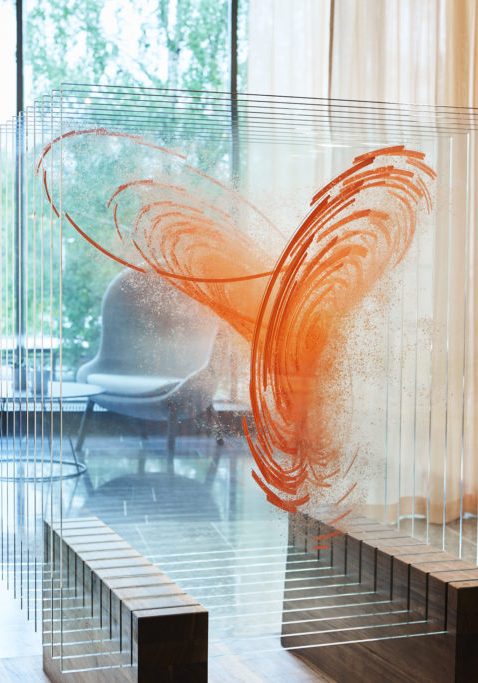 3D BUTTERFLY EFFECT FOR TP INPSIRATION ROOM